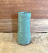 Satin Green Skinny Vase