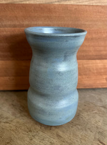Satin Blue Vase