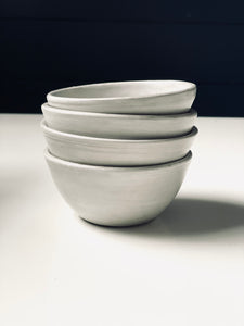 Mini White Bowls