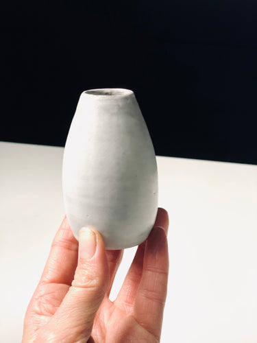 Small Bud Vase Simply White